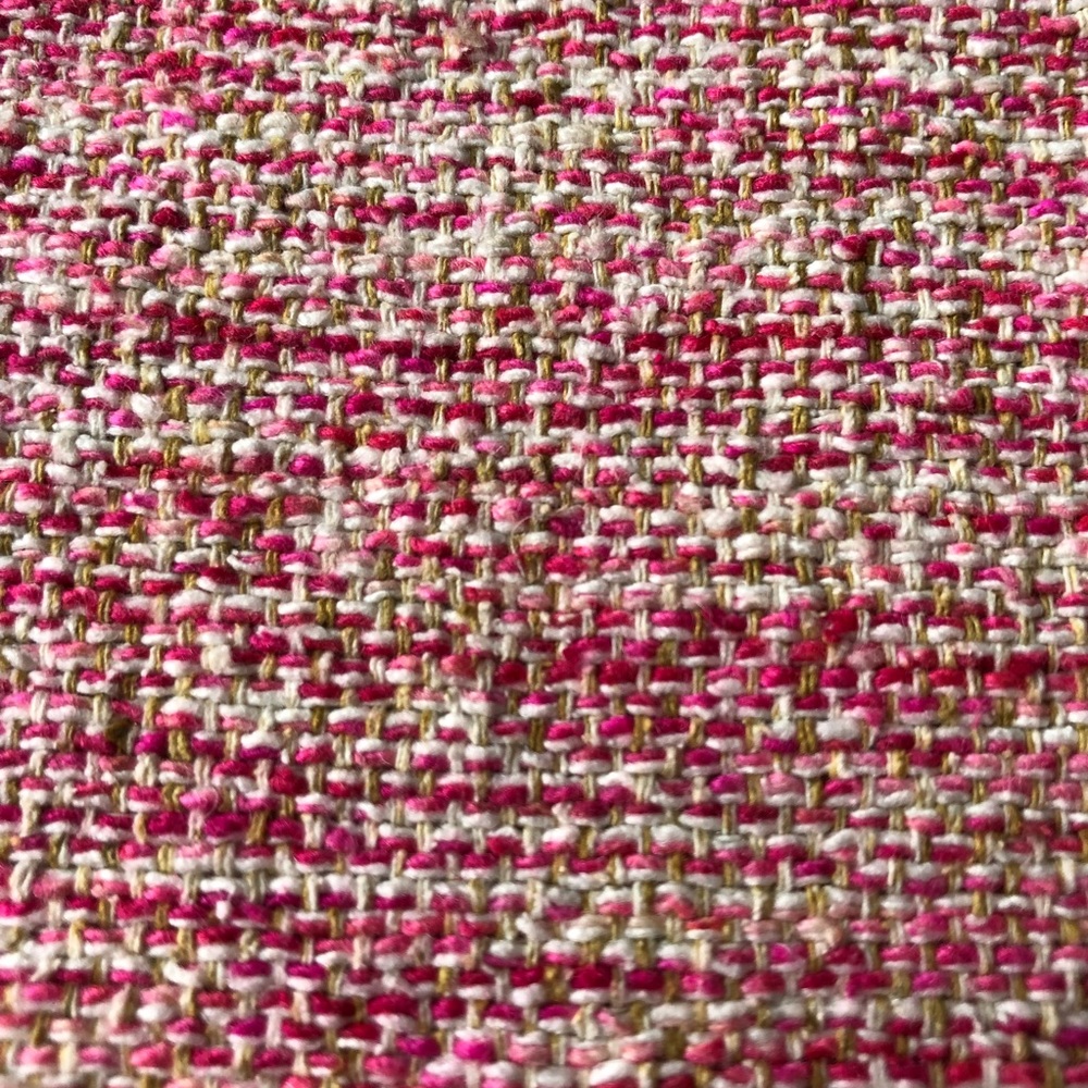 Ann Taylor Pink Silk Tweed Skirt - Picture 3 of 3